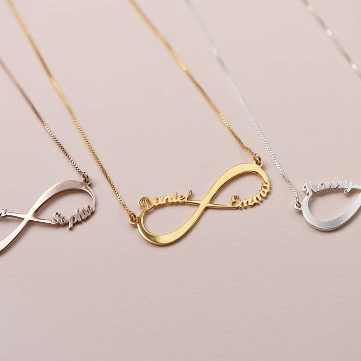 Couple Infinity Necklace