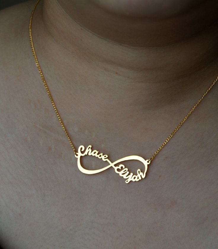 Couple Infinity Necklace